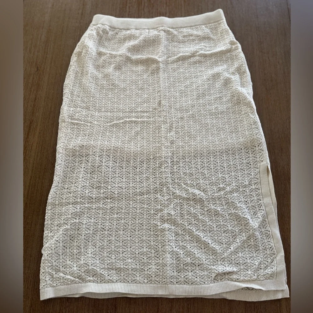 NWT Women's Crochet-Style Midi Sweater Skirt - A New Day - Picture 9 of 9